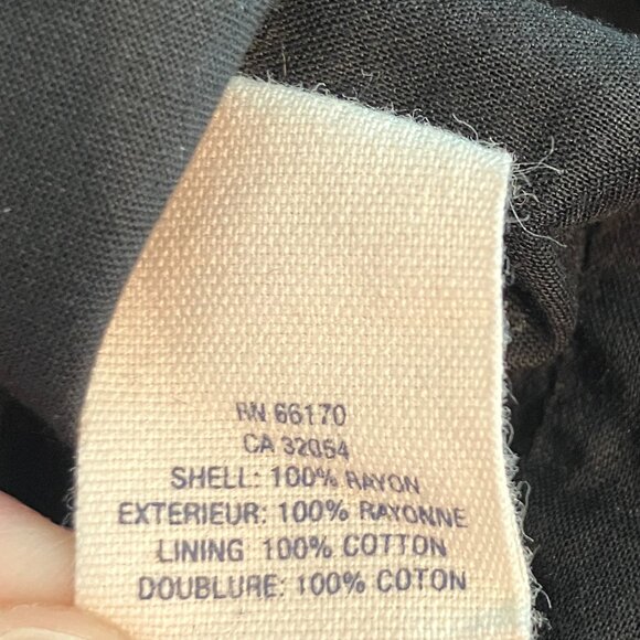 Anthropologie's Maeve: Black tiered ruffle dress (size 0) - Picture 10 of 10